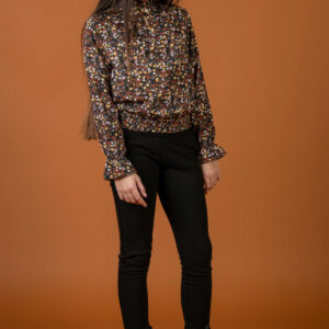 KIEstone Meisjes broek - Zwart