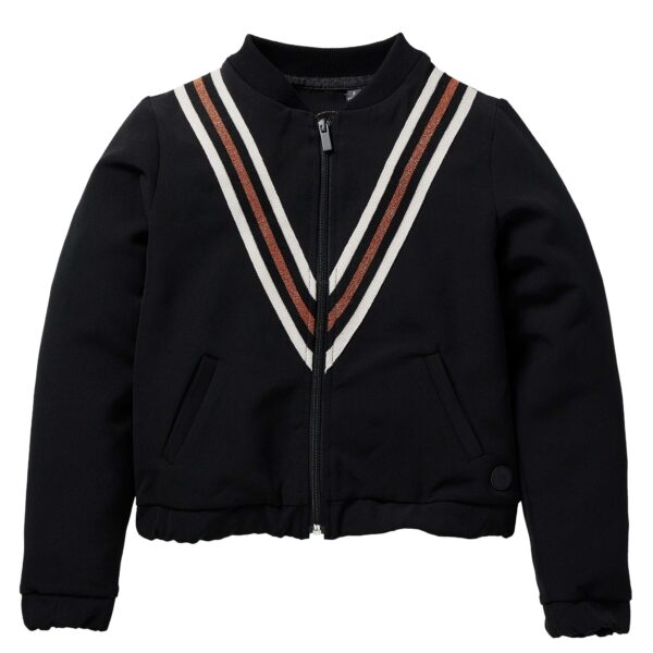 LEVV Meisjes bomber jas - Rosalie - Zwart