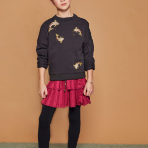 NoNo Meisjes sweater - Kessa - Phantom