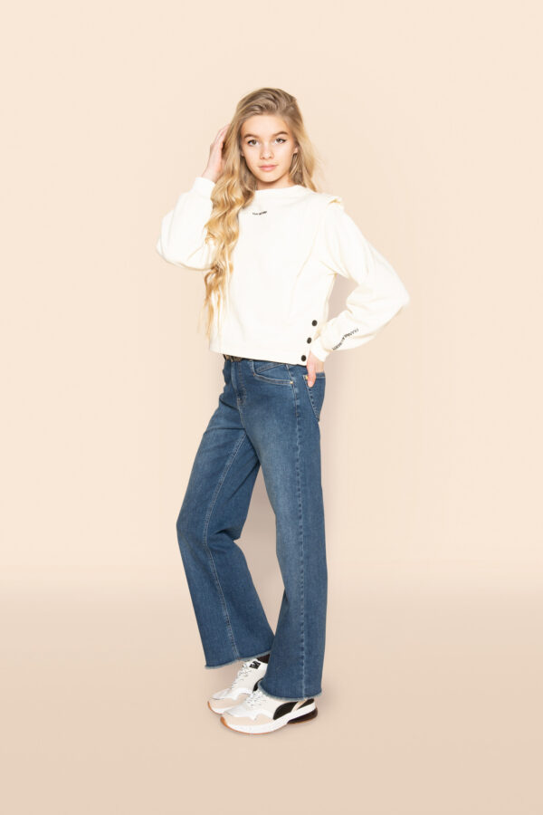 Frankie & Liberty Meisjes broek - Amber - Denim