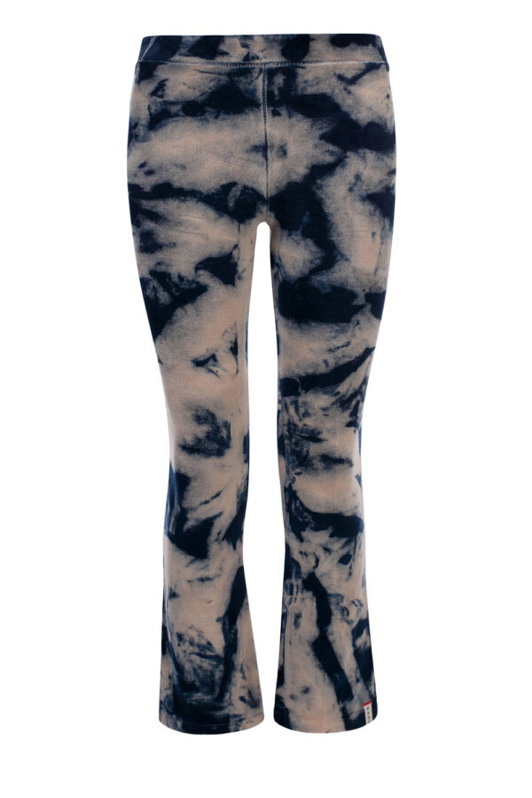 LOOXS 10sixteen Meisjes flair broek velours - Marine blauw