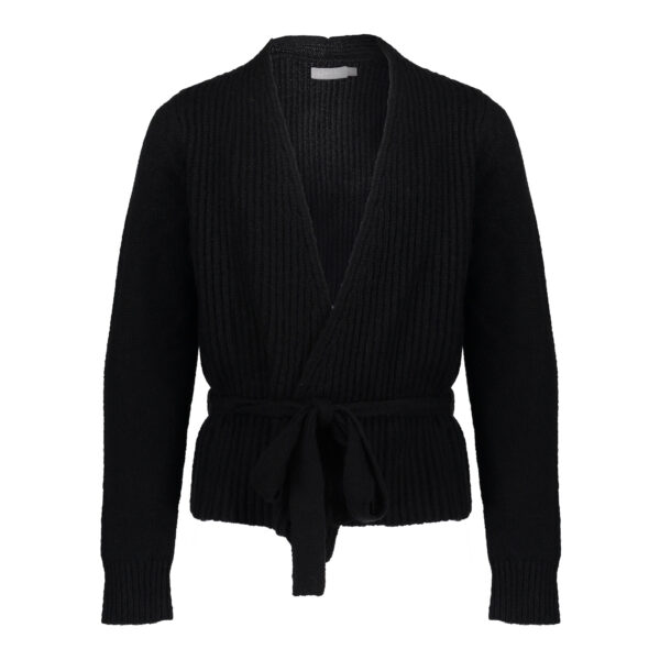 Geisha Meisjes wikkel vest - Zwart