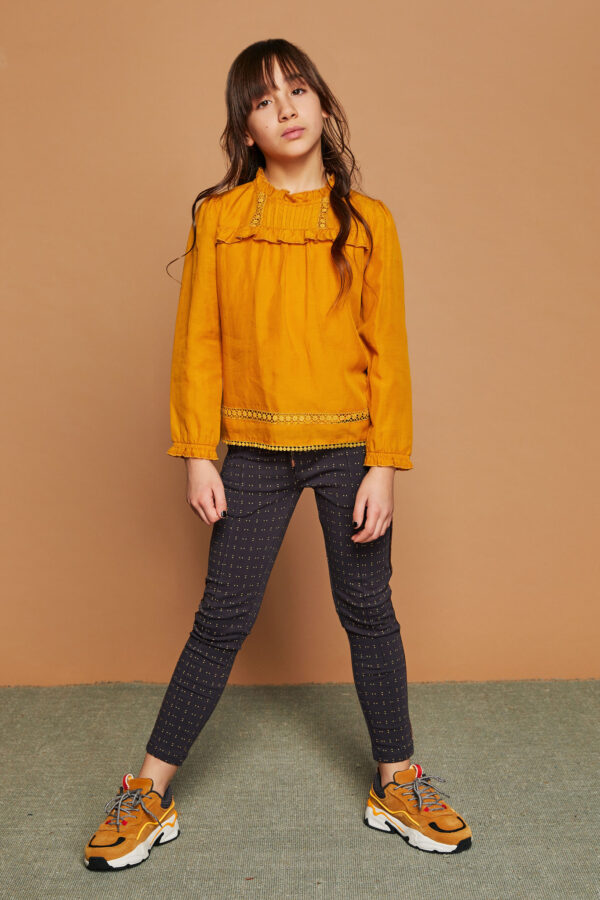 NoNo Meisjes broek - Secler - Phantom