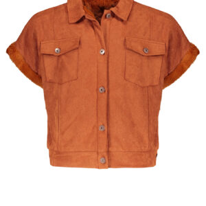 NoBell Meisjes gilet - Dille - Cinnamon