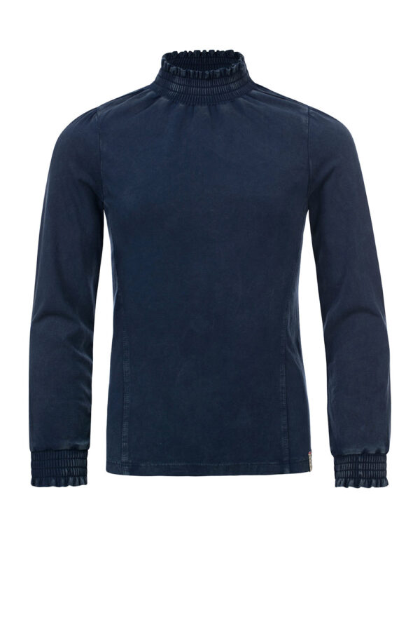 LOOXS 10sixteen Meisjes top fancy washed - Acid blauw
