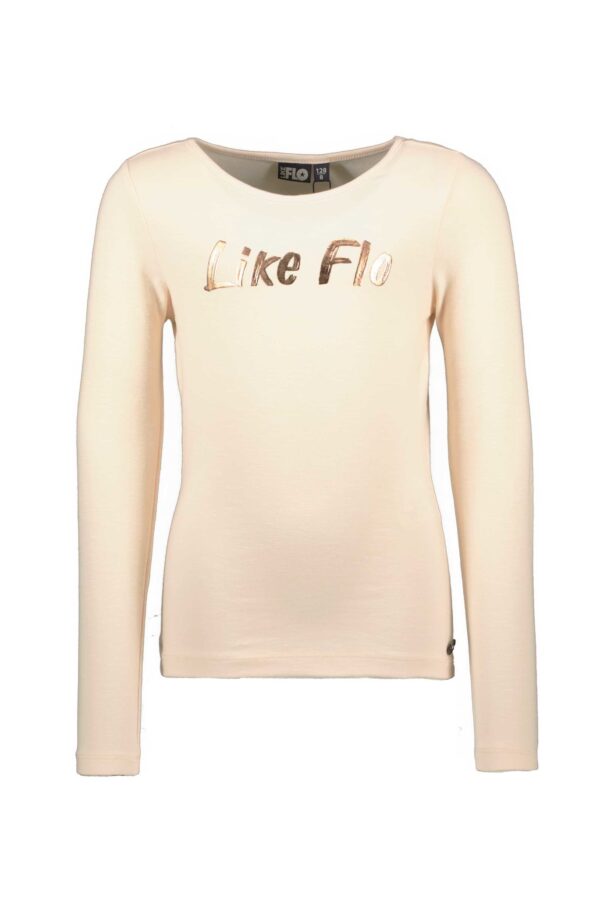 Like Flo Meisjes t-shirt - Zalm