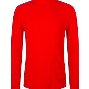 Indian Blue Jeans Meisjes shirt col basic - Poppy rood