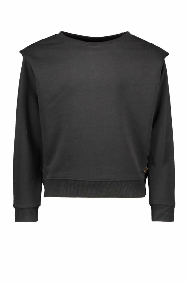 Street called Madison Meisjes sweater - Luna Free Days - Zwart