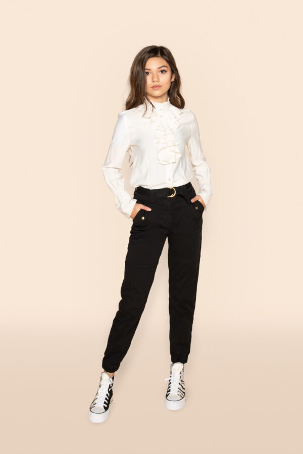 Frankie & Liberty Meisjes broek - Annet - Zwart