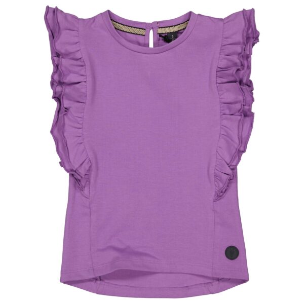 LEVV Little Meisjes t-shirt - Velicia - Lila