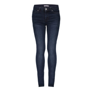 Geisha Meisjes jeans broek 5-pocket - Blauw / Zwart denim