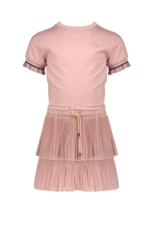 NoNo Meisjes jurk - Mey - Vintage Rose