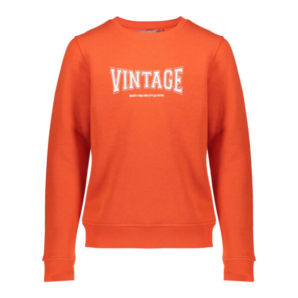 Geisha Meisjes sweater - Koraal