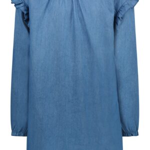 Moodstreet Meisjes tuniek jeans - Soft Blue