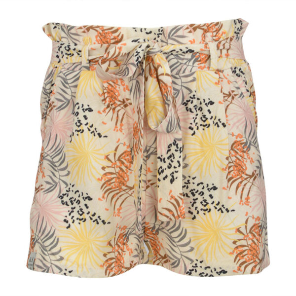 KIEstone Meisjes short - Tropical bloemen