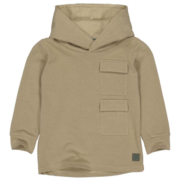 LEVV Little Jongens sweater - Vic - Steen zand