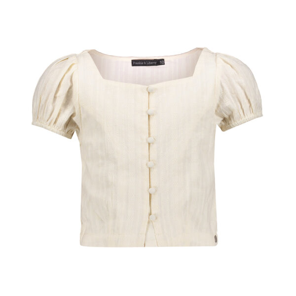 Frankie & Liberty Meisjes blouse - Charly - Zacht geel