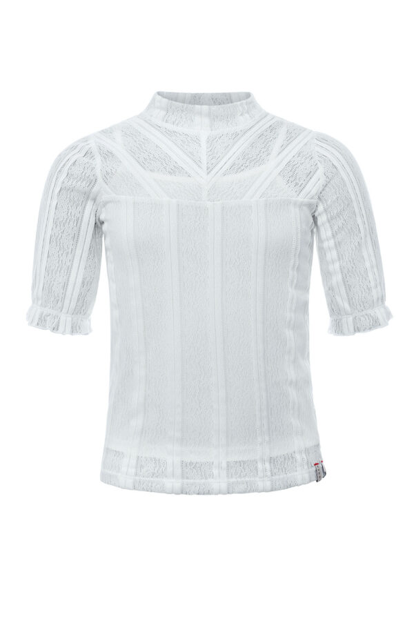 LOOXS 10sixteen Meisjes top kant - Wit