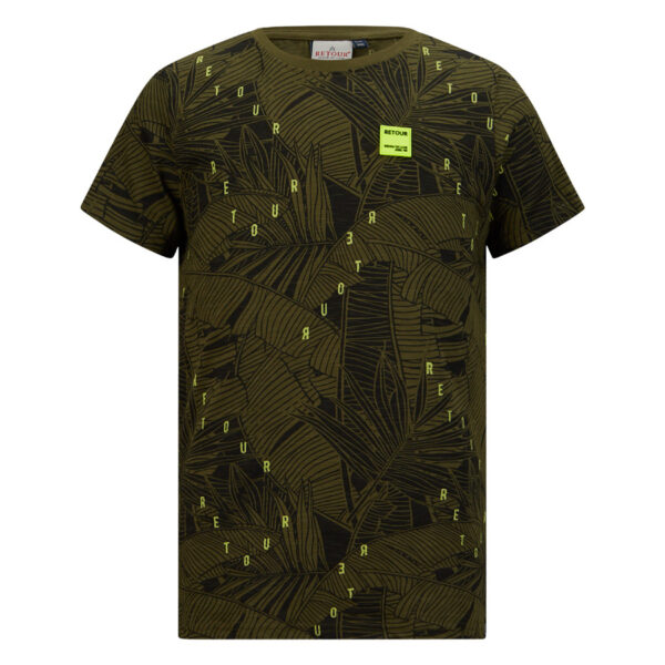 Retour Jeans Jongens t-shirt - Jimmo - Zwart
