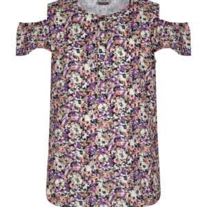 Indian Blue Jeans Meisjes shirt bloemen - Wax geel