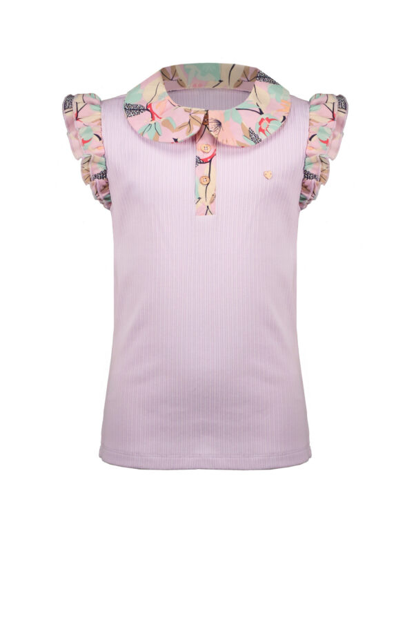 NoNo Meisjes - t-shirt Kami - Lillies 'n Roses