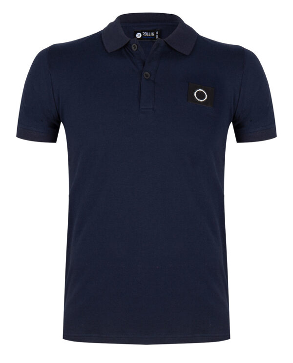 Rellix Jongens polo pique - Marine blauw