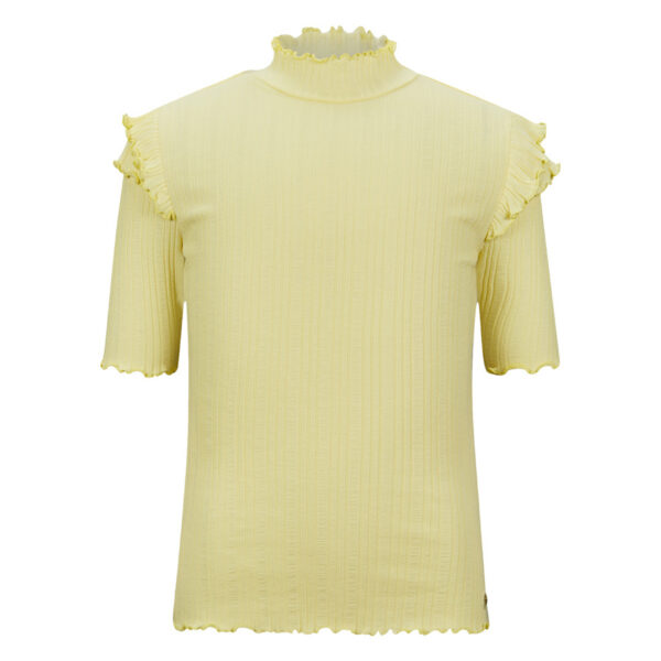 Retour Jeans Meisjes t-shirt - Yass - Licht Geel