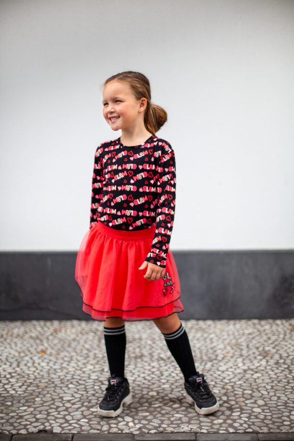 O'Chill Meisjes shirt - Wietske - Zwart