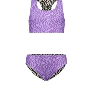 B.Nosy Meisjes reversibel bikini - Zebra Banana