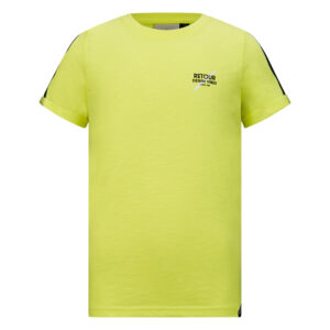Retour Jeans Jongens t-shirt - Italo - Zacht neon geel