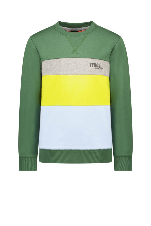 Tygo & Vito Jongens sweater - Groen
