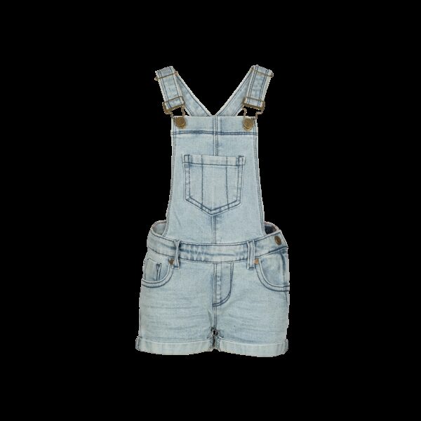 Dutch Dream denim Meisjes tuinbroek - KWENU - Denim