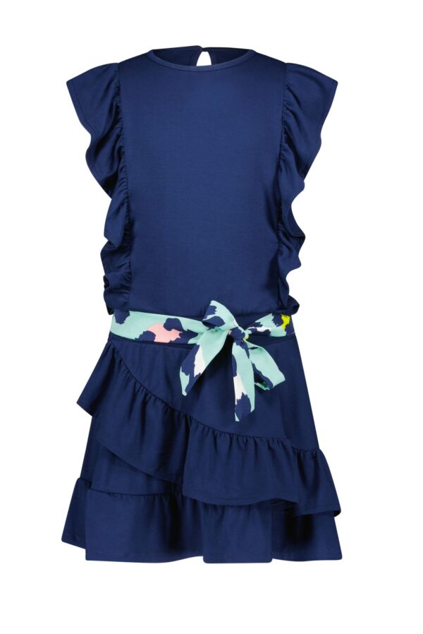 B.Nosy Meisjes jurk - Night blauw