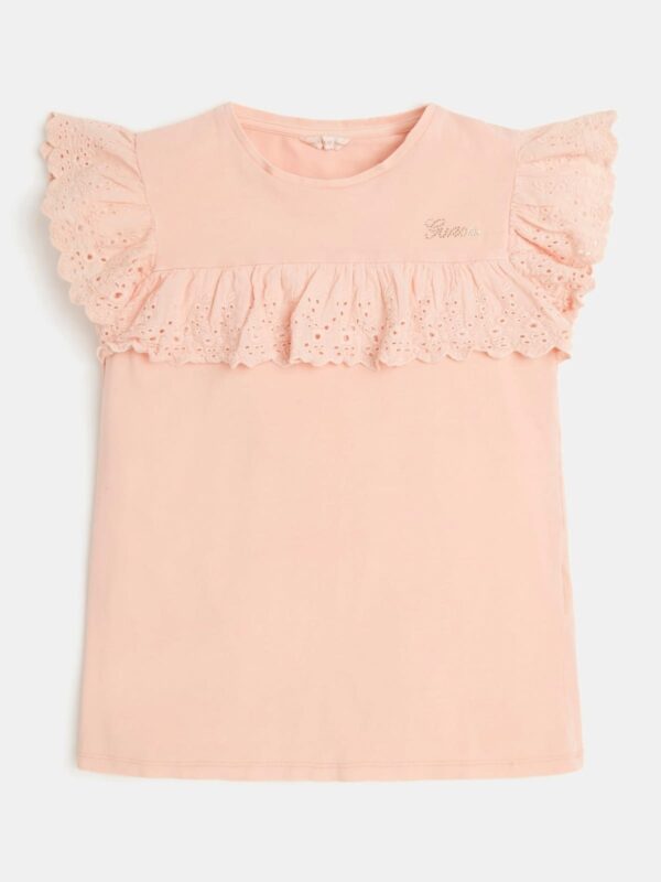 Guess Meisjes t-shirt - Peach creme