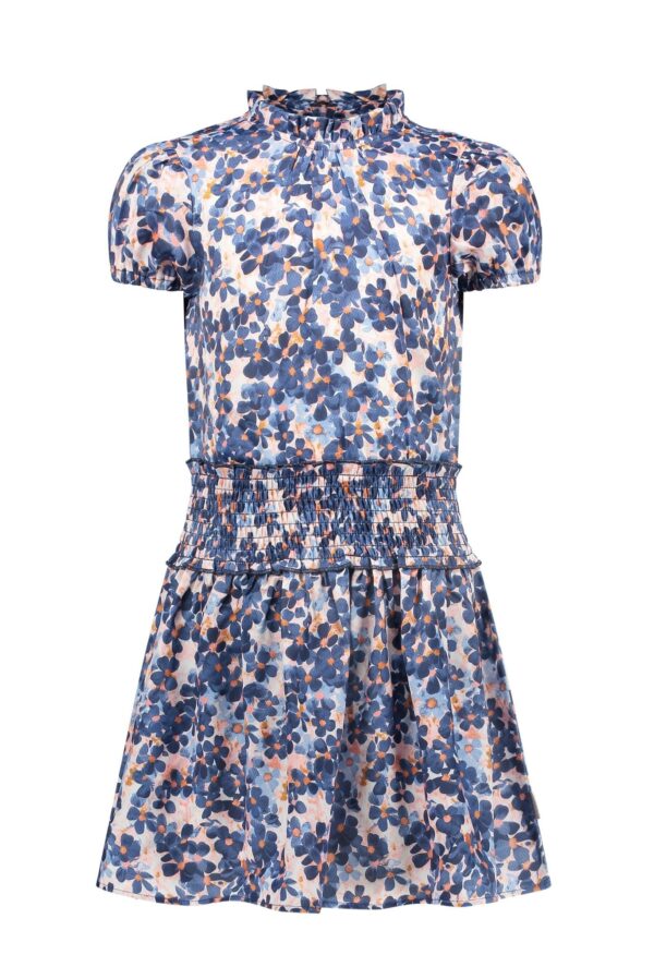 B.Nosy Meisjes jurk - Floral AOP