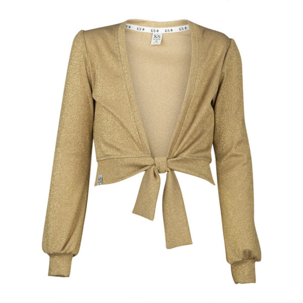 KIEstone Meisjes vest - Goud