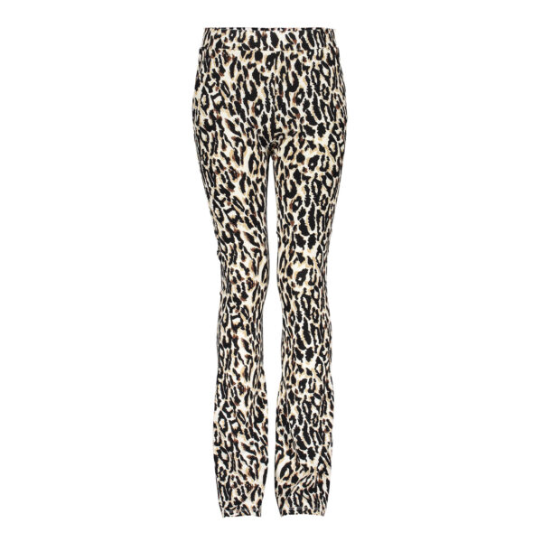 Geisha Meisjes flair broek - Zwart / Zand
