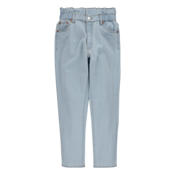 LEVI'S Meisjes - Jeans broek - high loose paperbag - Blauw