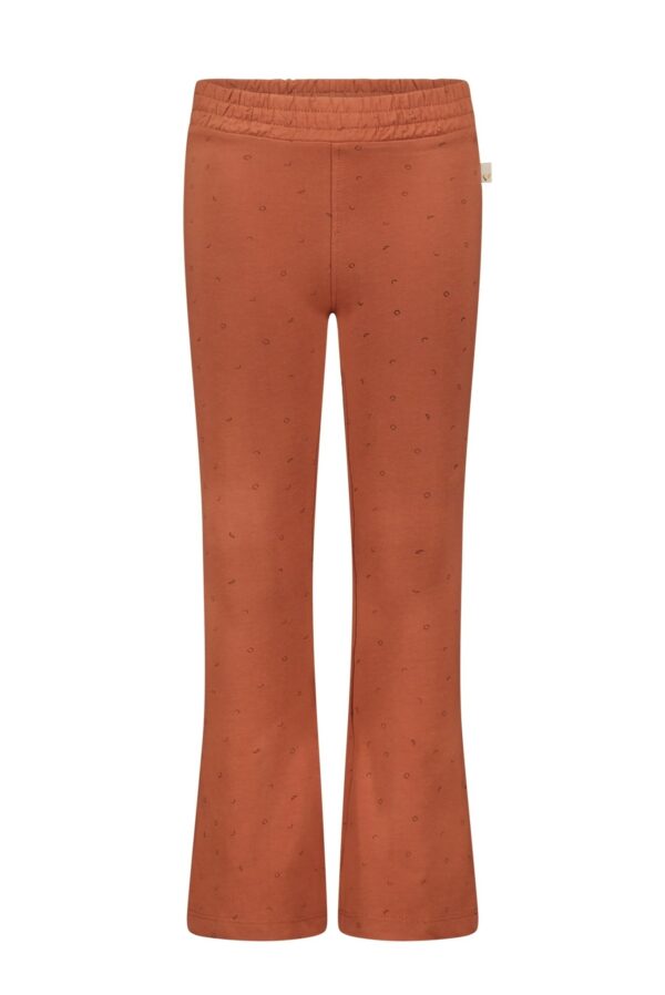 Moodstreet Meisjes flair broek AOP - Terra
