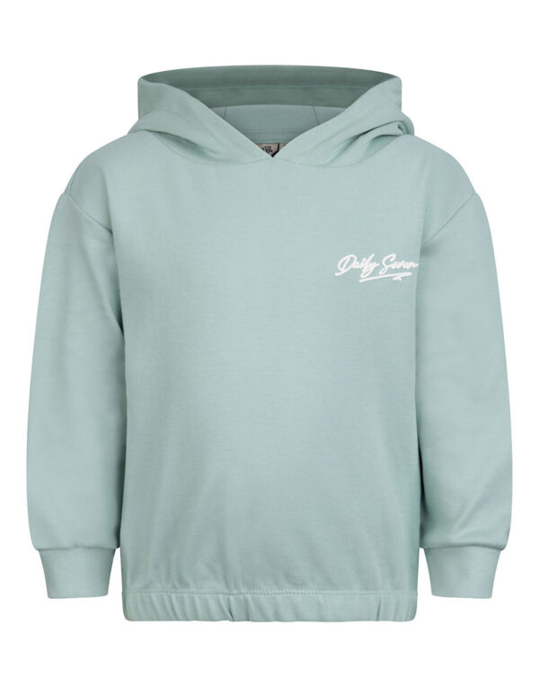 Daily7 Meisjes hoodie - Mint Leaf