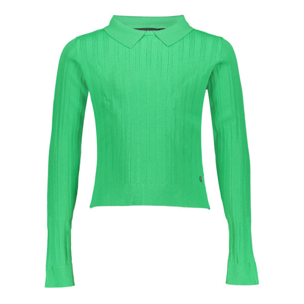 Frankie & Liberty Meisjes trui gebreid - Hazal - Fern groen