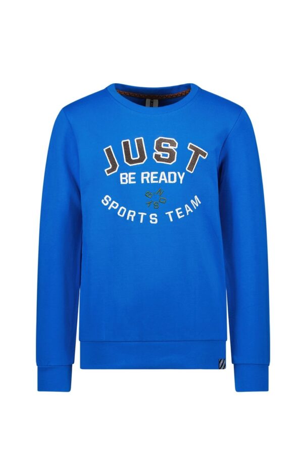 B.Nosy Jongens sweater - Rens - Sky blauw