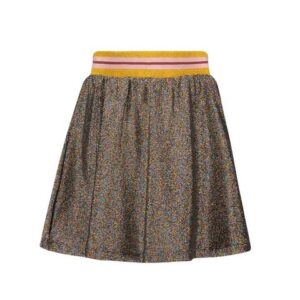 Like Flo Meisjes rok glitter plissee - Multi