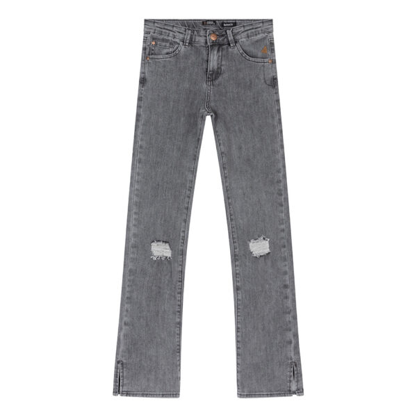 Indian Blue Jeans Meisjes jeansbroek Lexi bootcut fit - Grijs denim
