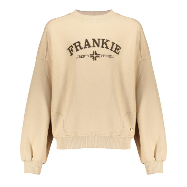 Frankie & Liberty Meisjes sweat shirt - Kymora C - Zand
