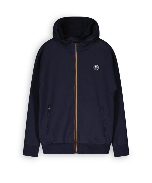 Bellaire Jongens vest met capuchon - Navy blauw
