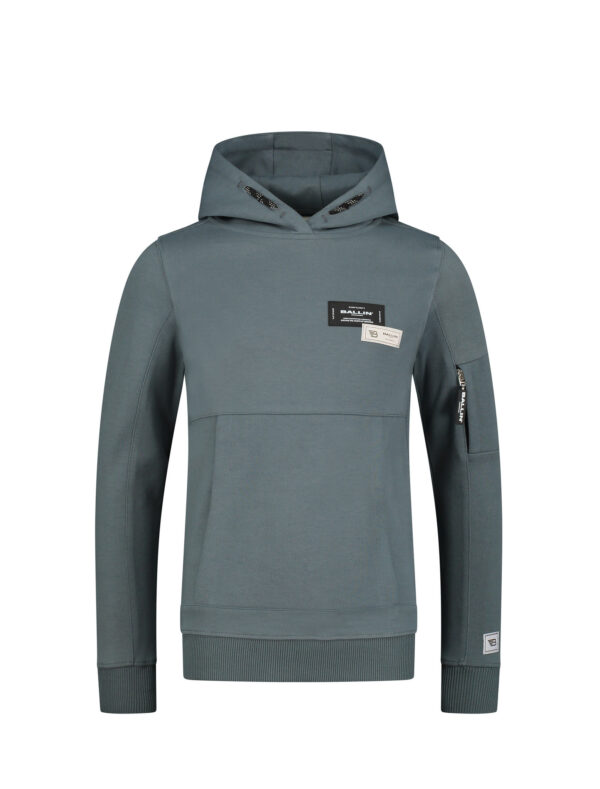 Ballin Jongens hoodie - Midden blauw
