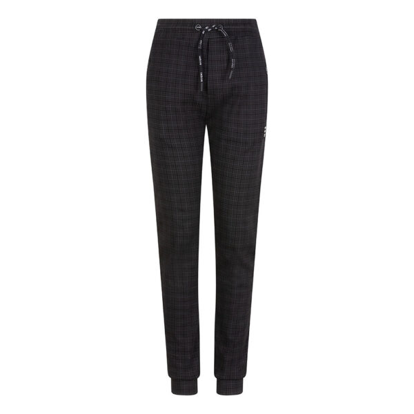 Indian Blue Jeans Jongens jogging broek geruit - Zwart