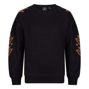 Indian Blue Jeans Meisjes sweater Aztec - Zwart