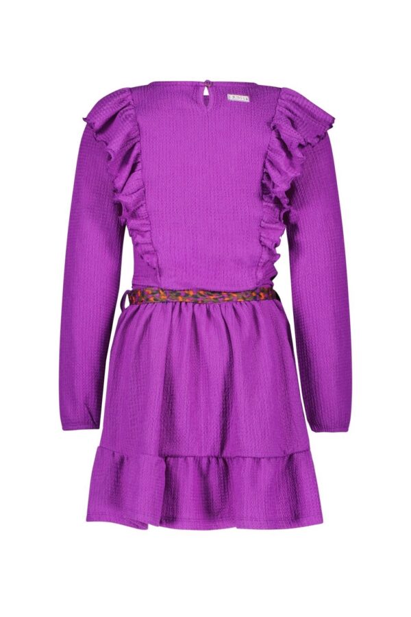B.Nosy Meisjes jurk paars - Gloria - Electric grape